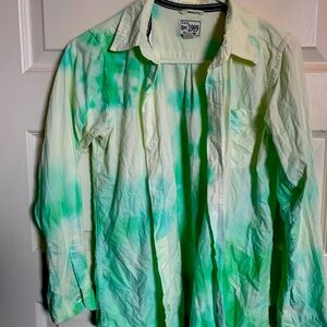 Tie dye long sleeve shirt